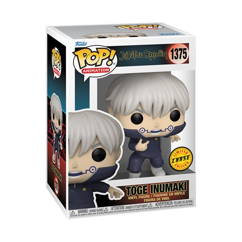 Toge Inumaki #1375 - Jujutsu Kaisen - Funko Pop! Vinyl Figure - Guaranteed Chase Bundle