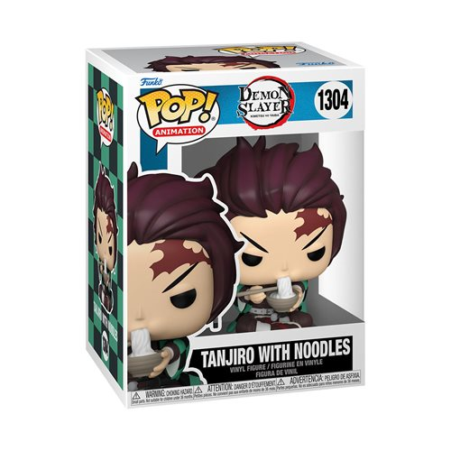 Tanjiro with Noodles #1304 - Demon Slayer - Funko Pop! Vinyl Figure