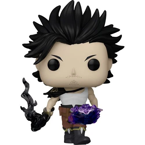 Black Clover Wave 2 - Funko Pop! Vinyl Figure - Common Bundle Plus Yuno (Spirit of Zephyr) GITD PX Exclusive