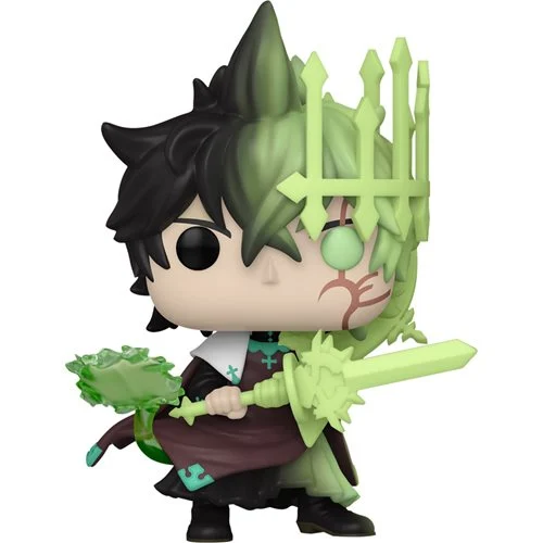 Black Clover Wave 2 - Funko Pop! Vinyl Figure - Common Bundle Plus Yuno (Spirit of Zephyr) GITD PX Exclusive