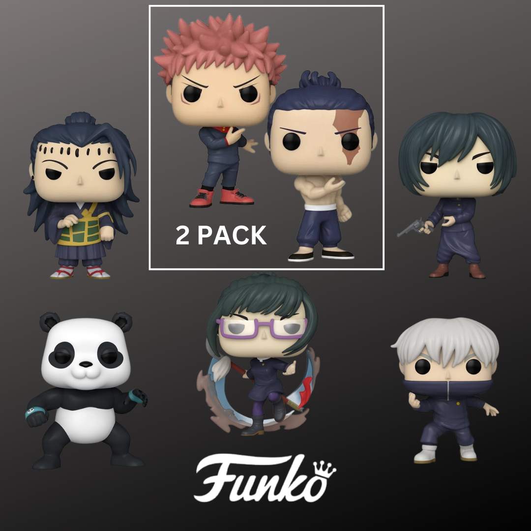 Jujutsu Kaisen - Funko Pop! Vinyl Figure - Common Bundle Plus 2-Pack