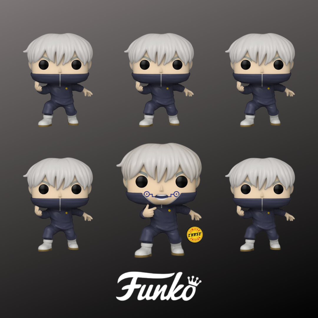 Toge Inumaki #1375 - Jujutsu Kaisen - Funko Pop! Vinyl Figure - Guaranteed Chase Bundle