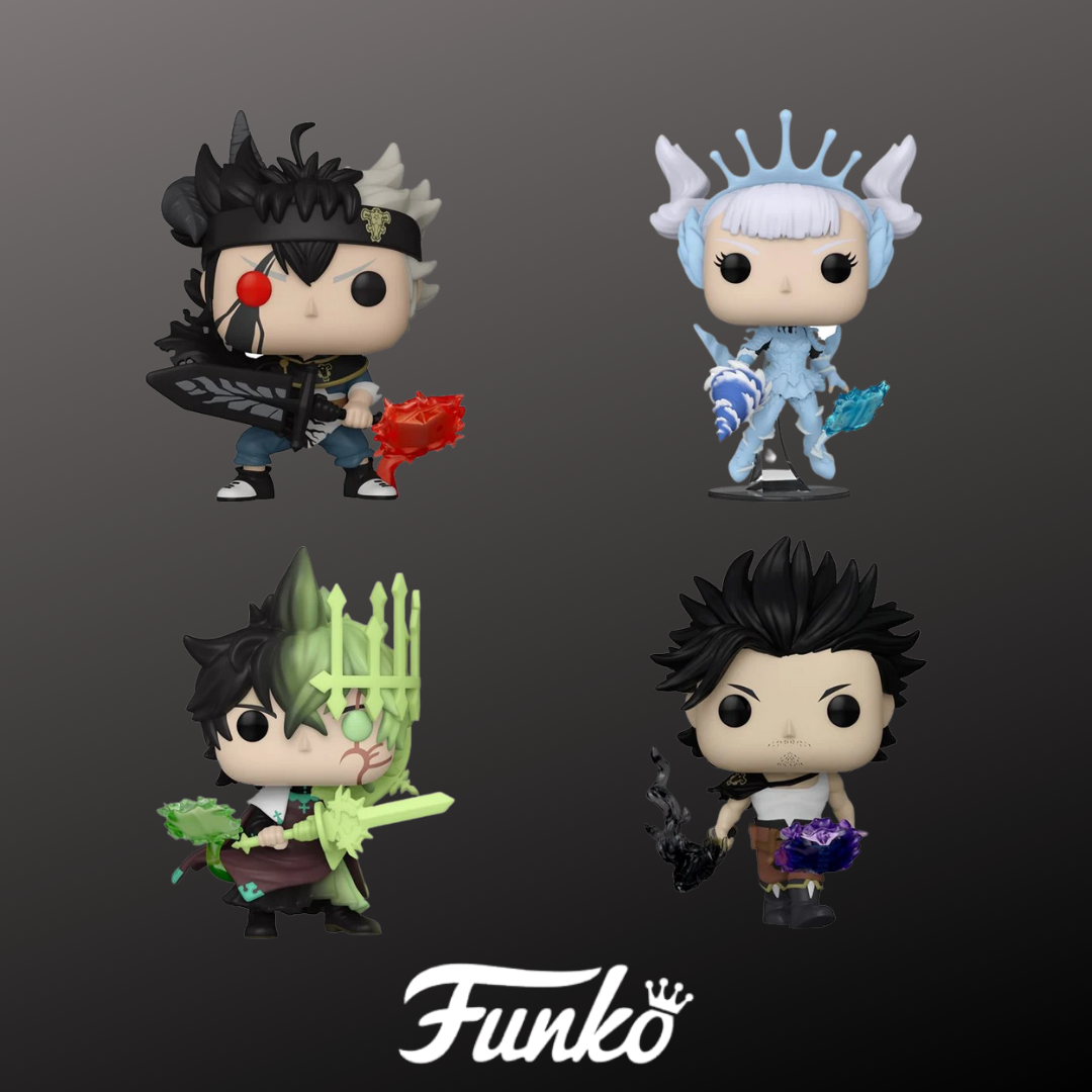 Black Clover Wave 2 - Funko Pop! Vinyl Figure - Common Bundle – H&P  Collectibles