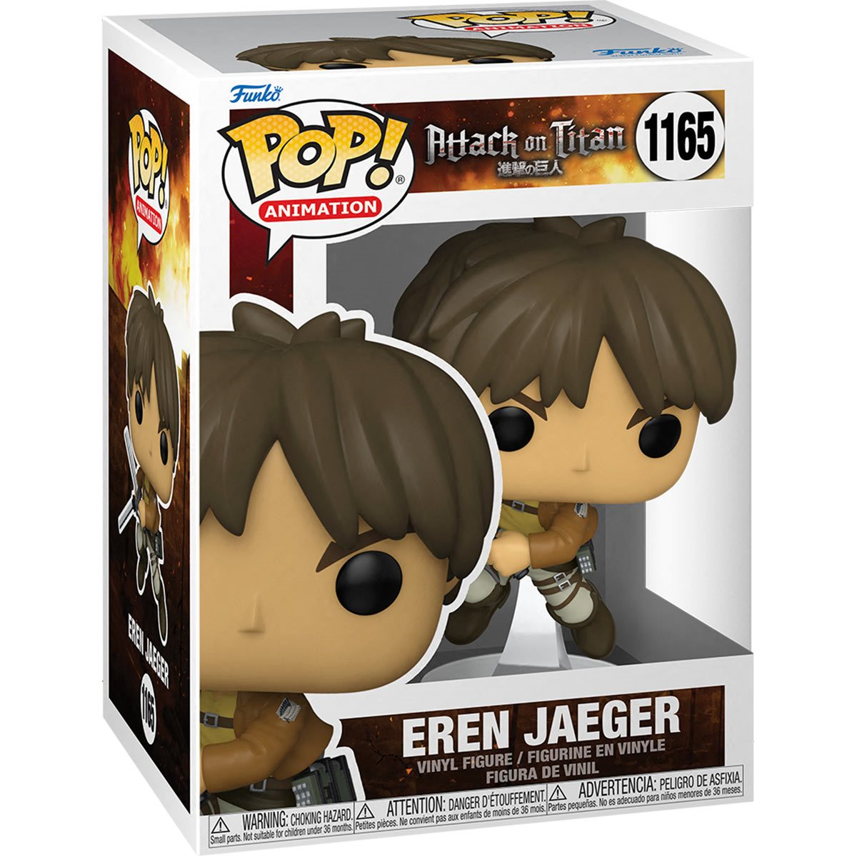 Eren Jaeger #1165 - Attack on Titan - Funko Pop! Vinyl Figure