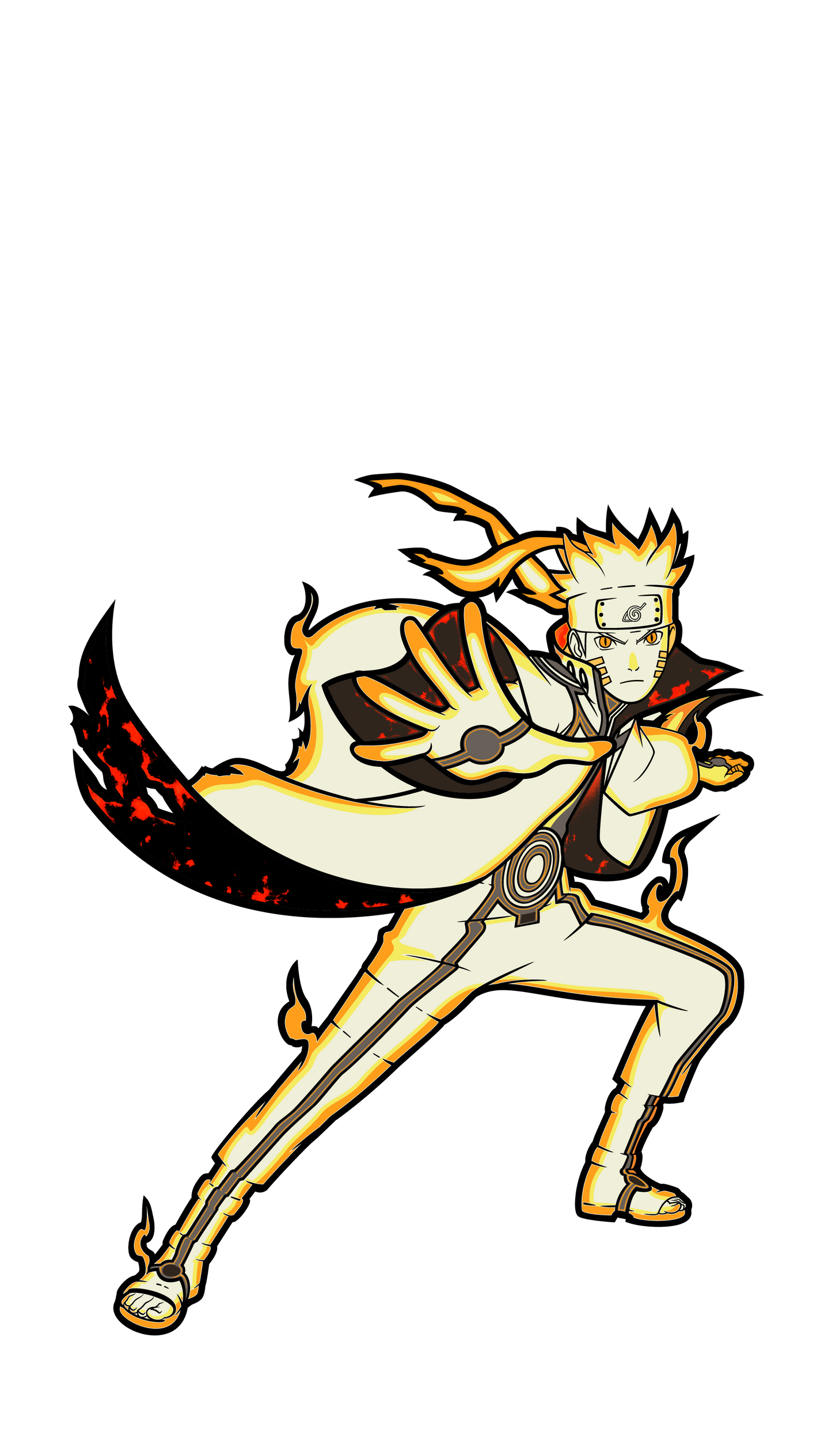 Naruto Kurama Link Mode #1041 - Naruto Shippuden - FiGPiN