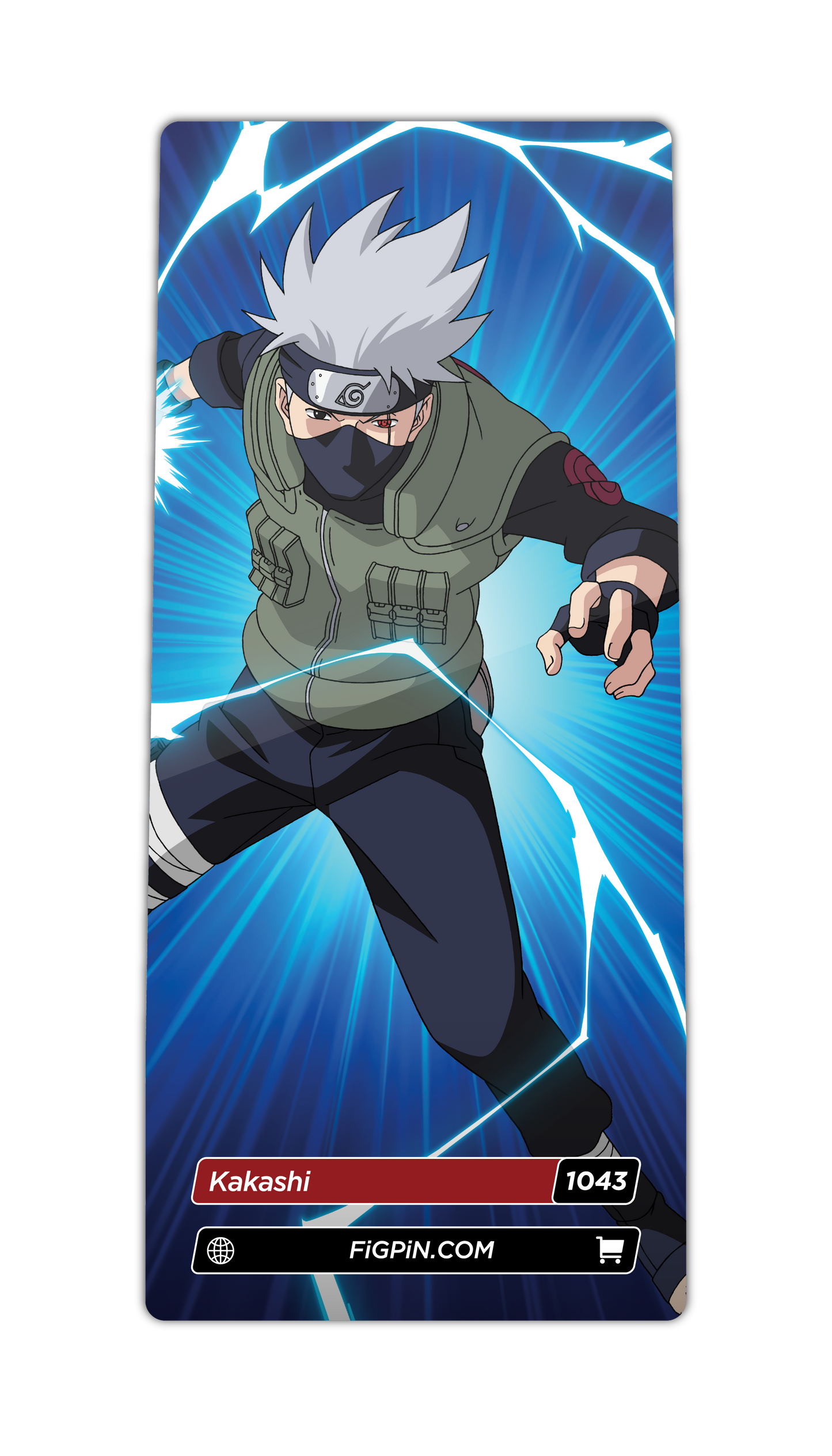 Kakashi #1043 - Naruto Shippuden - FiGPiN