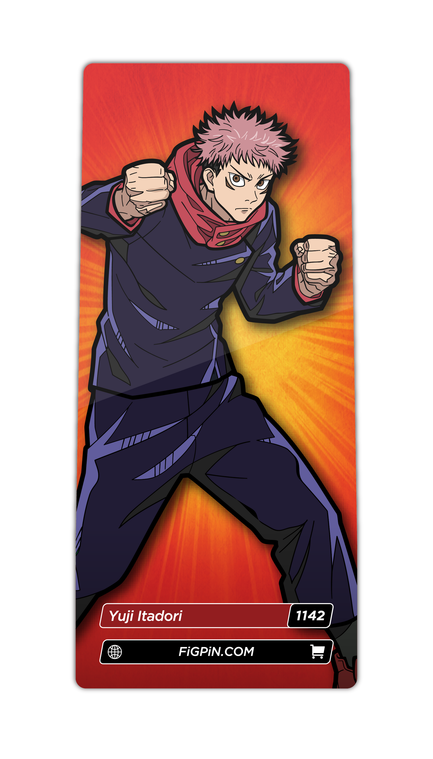 Yuji Itadori #1142 - Jujutsu Kaisen - FiGPiN