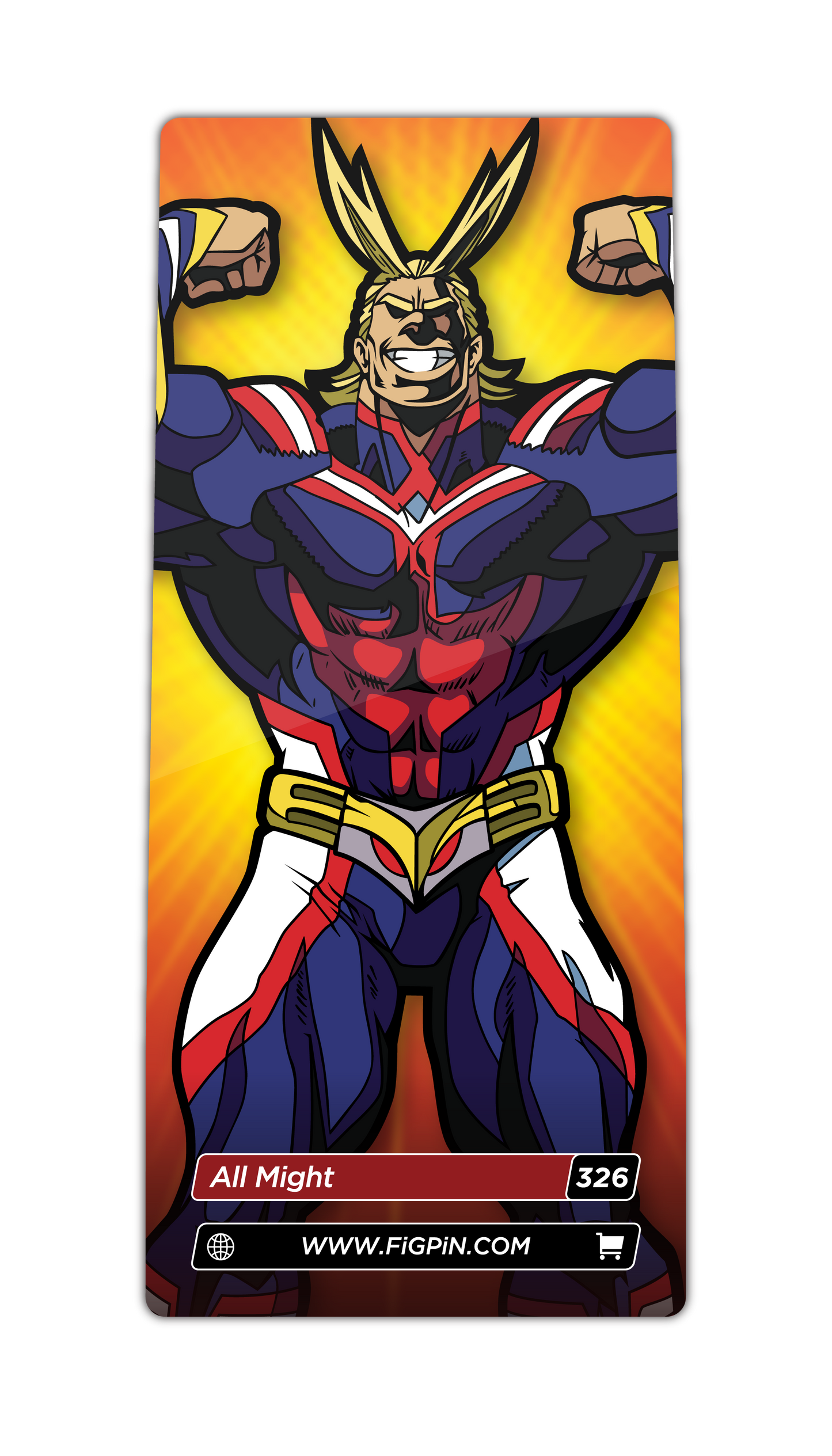 All Might #326 - My Hero Academia - FiGPiN
