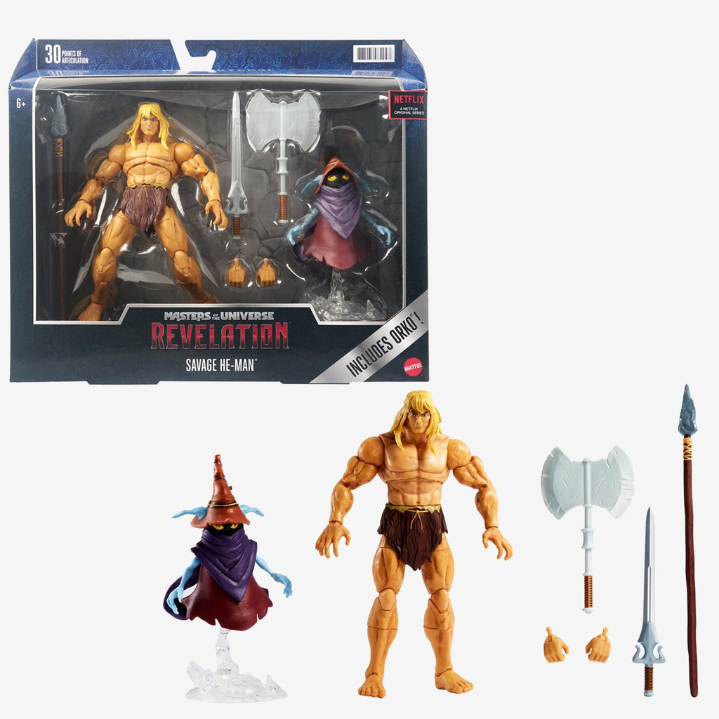 Savage He-Man - Masters of the Universe - Masterverse - Revelation