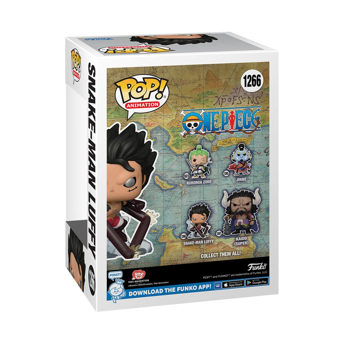 Snake-Man Luffy #1266 - One Piece - Funko Pop! Vinyl Figure *Not Mint*