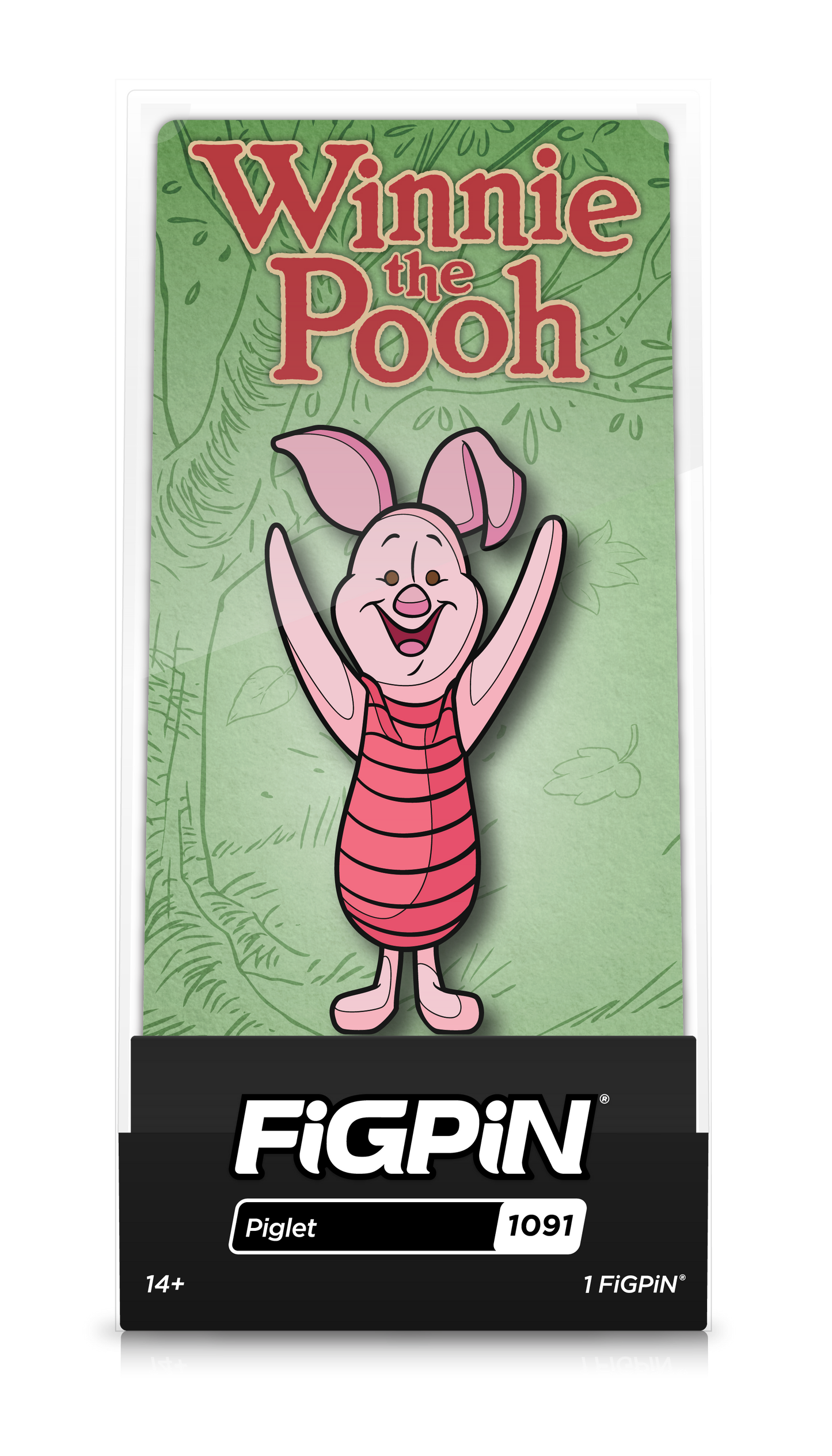 Piglet #1091 - Winnie the Pooh - FiGPiN